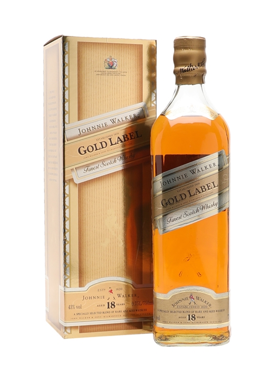 Johnnie Walker 18 Year Old / Gold Label / Bot.1990s Blended Whisky - Blended Review
