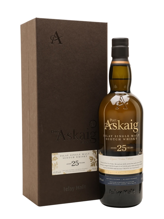 Port Askaig 25 Years Old Island Single Malt Scotch Whisky - Single Malt Review