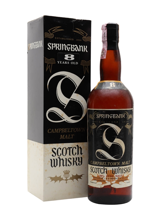 Springbank 8 Year Old / Bot.1960s Campbeltown Whisky - Campbeltown Review