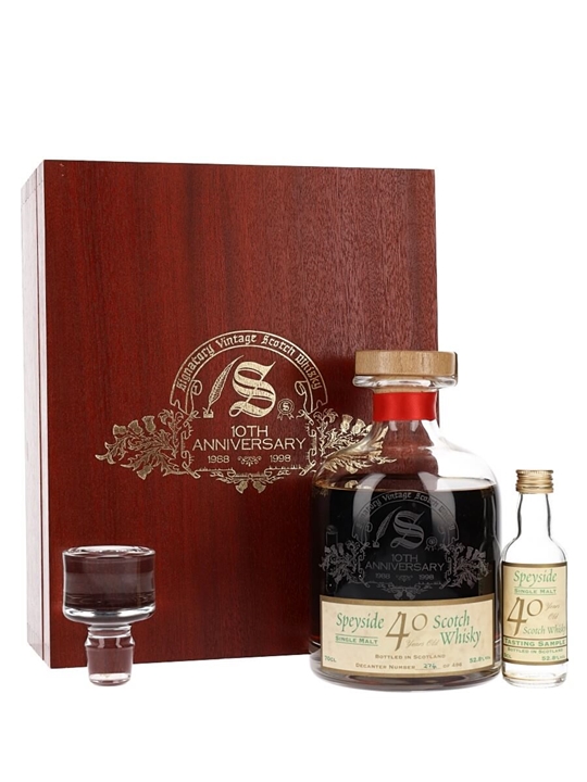 Speyside 1958 / 40 Years Old / Sherry Cask / Signatory Speyside Whisky - Speyside Review