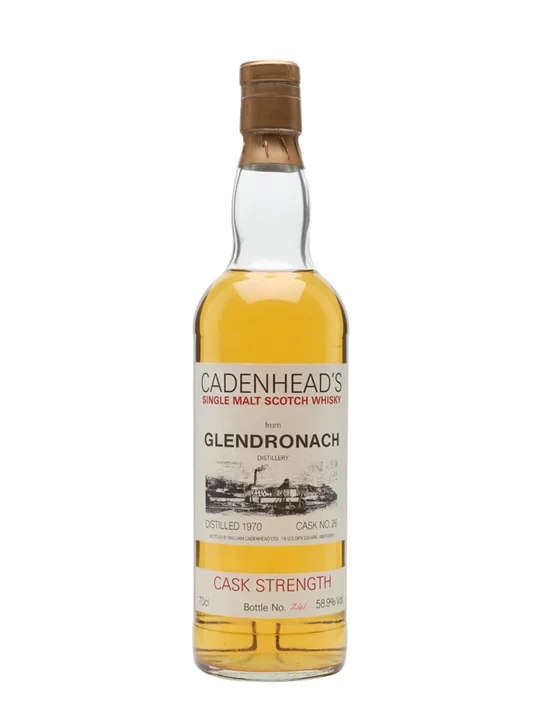 Glendronach 1970 / Cask #25 / Cadenhead's Highland Whisky - Highland Review