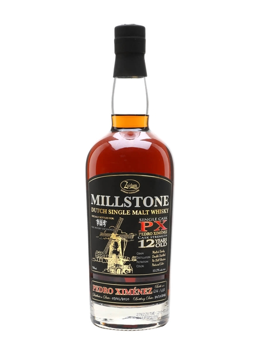 Millstone 2010 / 12 Year Old / PX Sherry Cask / Exclusive to The Whisky Exchange Dutch Whisky - Single Malt Review