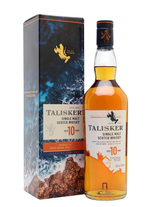 Talisker 10 Year Old Island Single Malt Scotch Whisky - Single Malt Review
