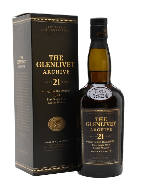 Glenlivet Archive 21 Year Old / Bot.1990s Speyside Whisky - Speyside Review