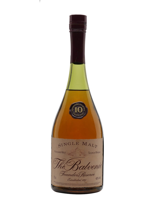Balvenie 10 Year Old / Founder's Reserve / Bot.1980s Speyside Whisky - Speyside Review