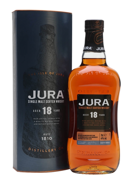 Jura 18 Year Old / Red Wine Finish Island Single Malt Scotch Whisky - Single Malt Review