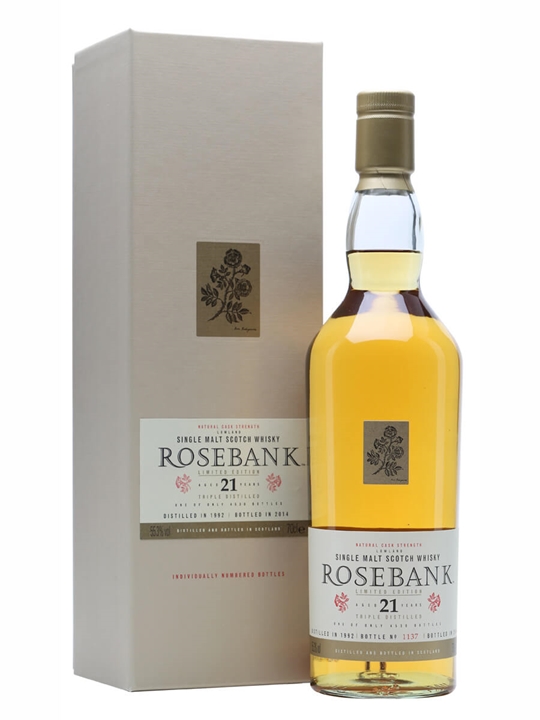 Rosebank 1992 / 21 Year Old / Special Releases 2014 Lowland Whisky - Lowland Review