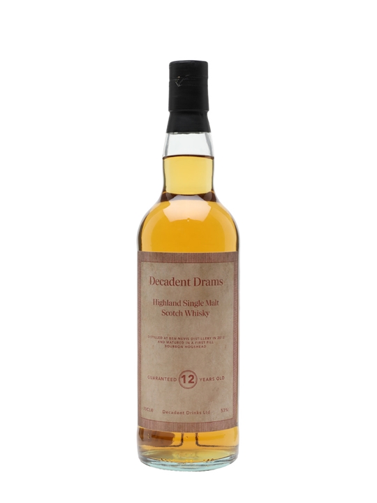 Ben Nevis 2012 / 12 Year Old / Decadent Drams Highland Whisky - Highland Review