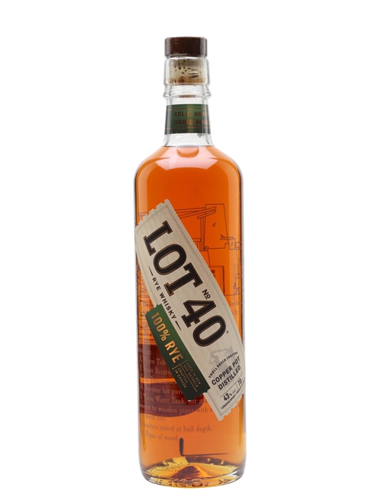 Lot 40 Rye Canadian Rye Whisky - Rye Review