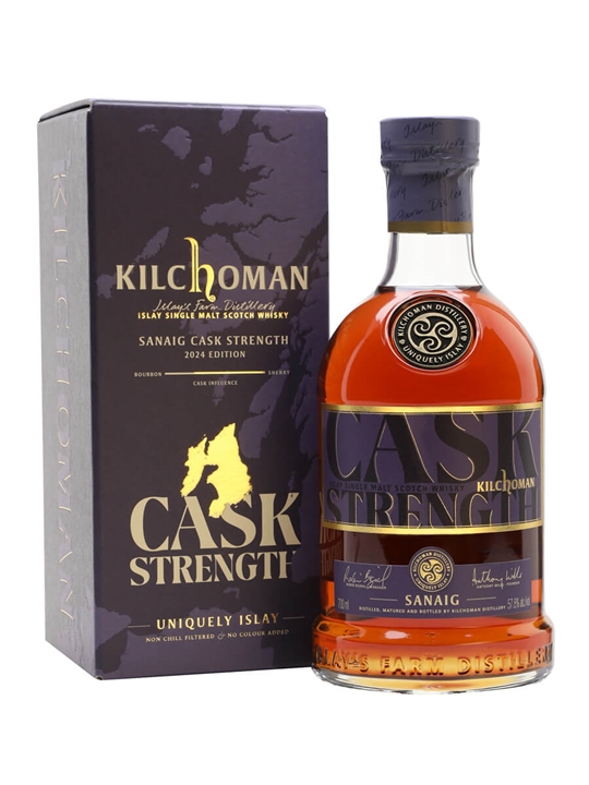 Kilchoman Sanaig Cask Strength Islay Single Malt Scotch Whisky - Single Malt Review