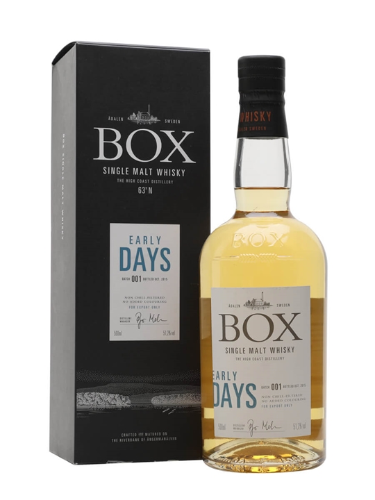 Box Early Days 001 Swedish Single Malt Whisky - Single Malt Review