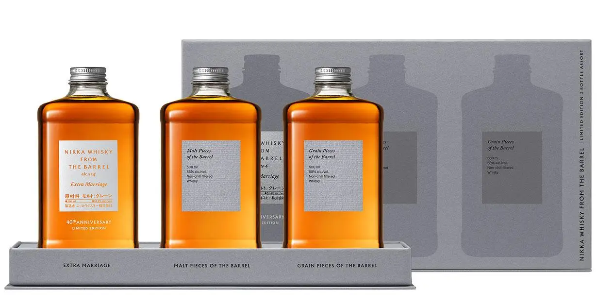 Nikka Launches From The Barrel 40th Anniversary Releases - Japanese Review