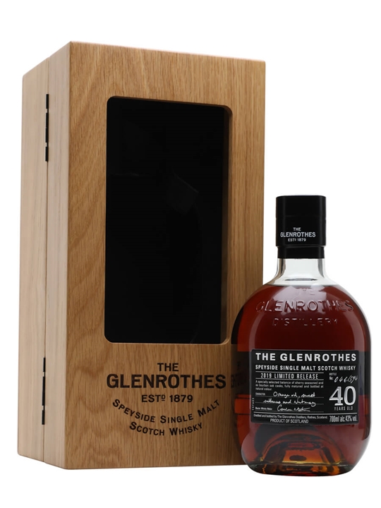 Glenrothes 40 Year Old Speyside Single Malt Scotch Whisky - Single Malt Review