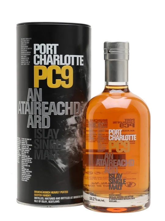 Port Charlotte PC9 / An Ataireachd Ard Islay Single Malt Scotch Whisky - Single Malt Review