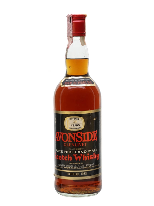 Avonside (Glenlivet) 1938 / 39 Year Old / Sherry Cask / Gordon & MacPhail Speyside Whisky - Single Malt Review