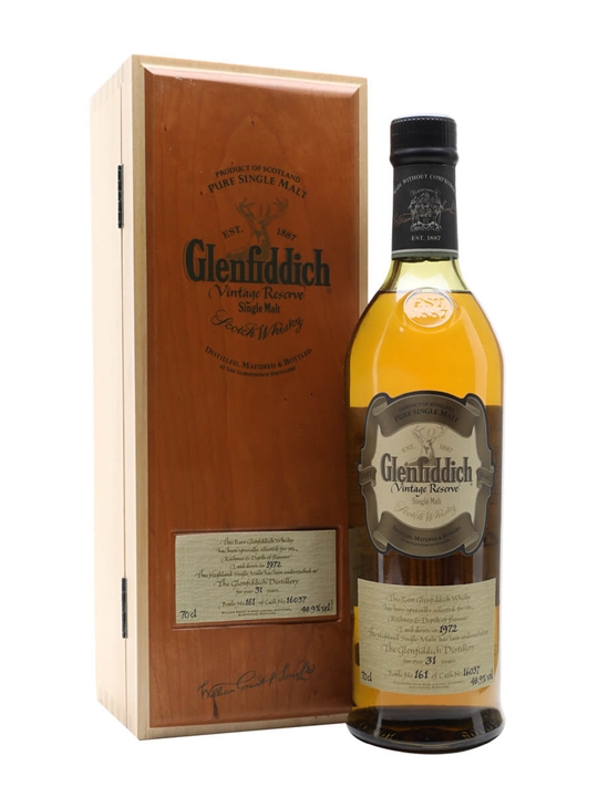 Glenfiddich 1972 / 31 Year Old / Vintage Reserve Speyside Whisky - Speyside Review