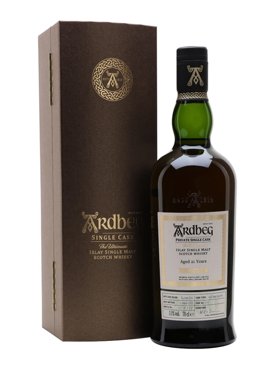 Ardbeg 2000 / 21 Year Old / Private Oloroso Cask 1565 Islay Whisky - Single Malt Review