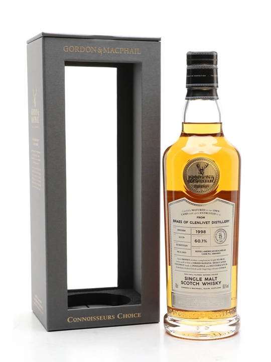 Braes of Glenlivet 1998 / 25 Year Old / #18604801 / Connoisseurs Choice Speyside Whisky - Single Malt Review