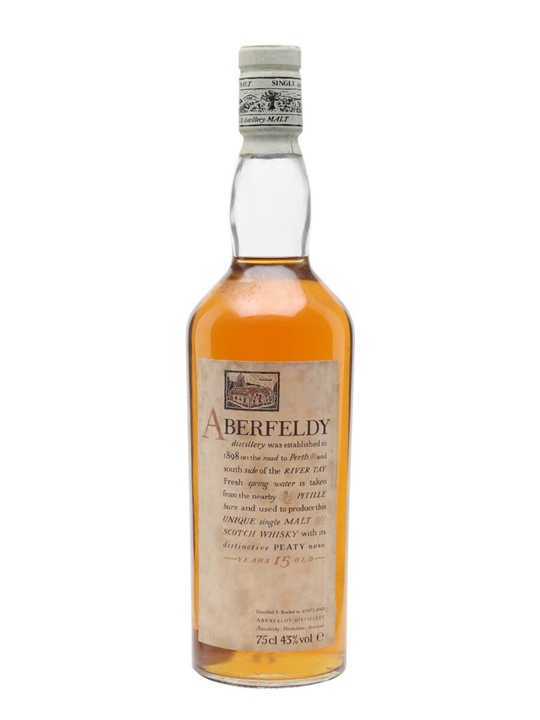 Aberfeldy 15 Year Old / Bot.1980s Highland Single Malt Scotch Whisky - Single Malt Review