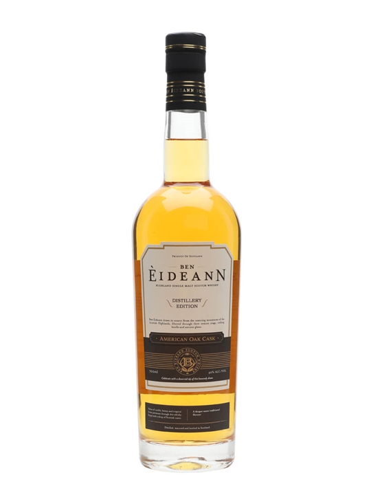 Ben Eideann Distillery Edition American Oak Whisky Highland Whisky - Single Malt Review