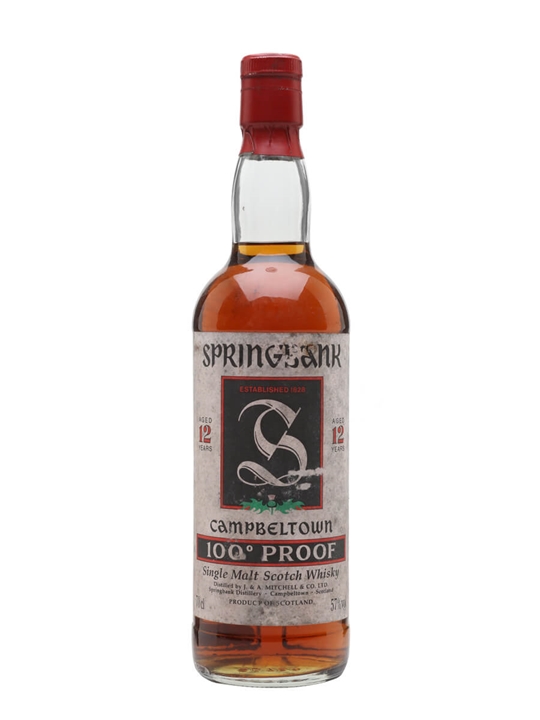 Springbank 12 Year Old / 100 Proof / Bot.1990s Campbeltown Whisky - Campbeltown Review