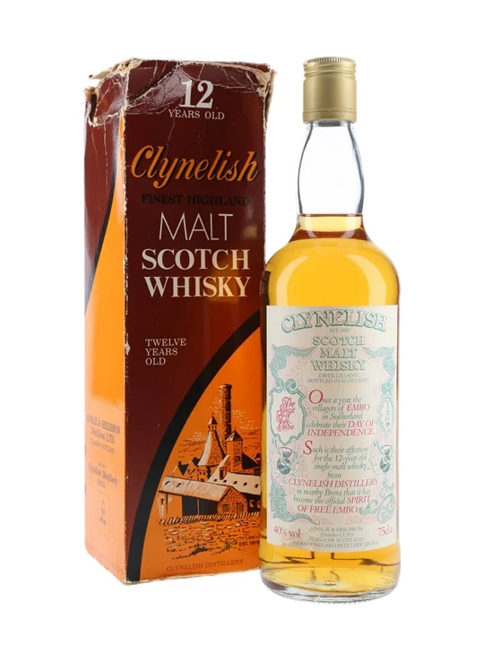 Clynelish 12 Year Old / Spirit of Free Embo / Bot.1988 Highland Whisky - Highland Review