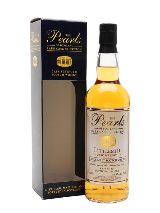 Littlemill 1991 / 25 Year Old / Pearls Of Scotland Lowland Whisky - Lowland Review