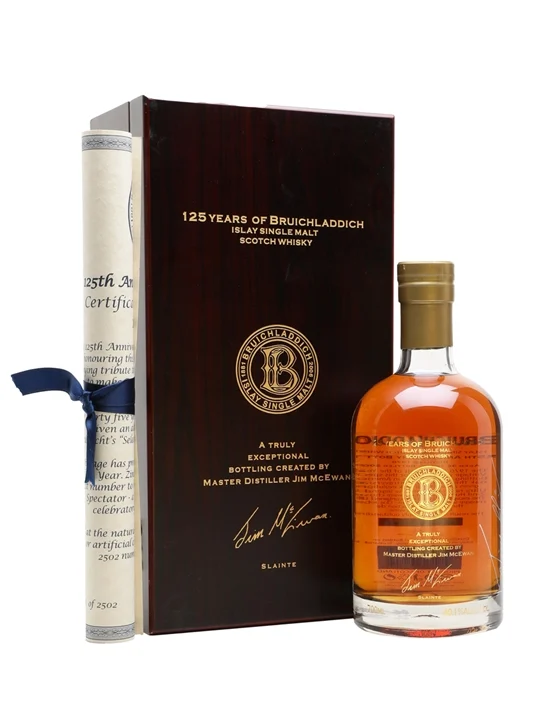 Bruichladdich 1970 / 35 Year Old / 125th Anniversary Islay Whisky - Islay Review