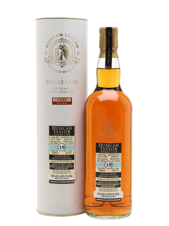 Highland Park 2004 / 19 Year Old / Duncan Taylor Island Whisky - Highland Review