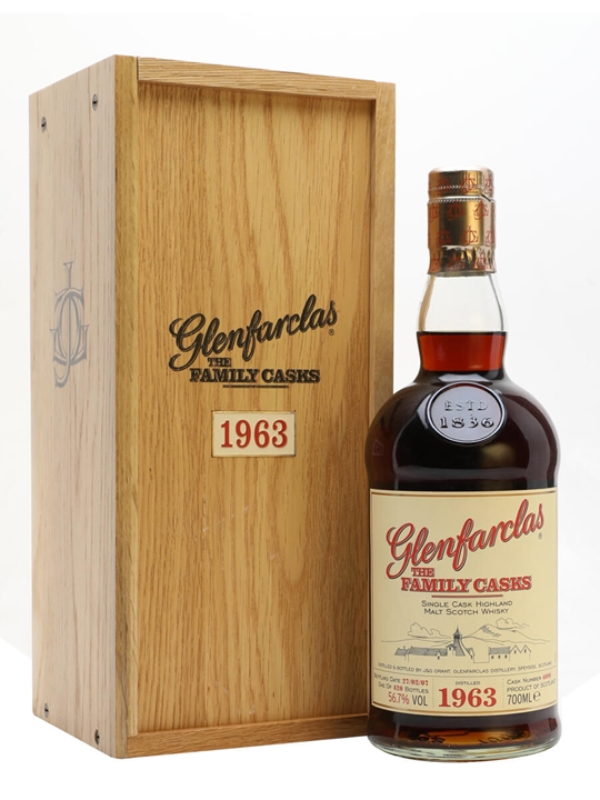 Glenfarclas 1963 / Sherry Cask 4098 / 1st Release / The Family Casks Speyside Whisky - Speyside Review