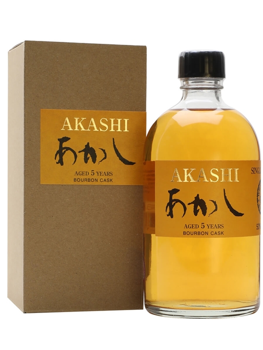 Akashi Single Malt 5 Year Old / Bourbon Cask Japanese Whisky - Single Malt Review
