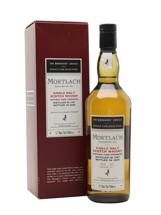 Mortlach 1997 / Bot.2009 / Managers' Choice Speyside Whisky - Speyside Review