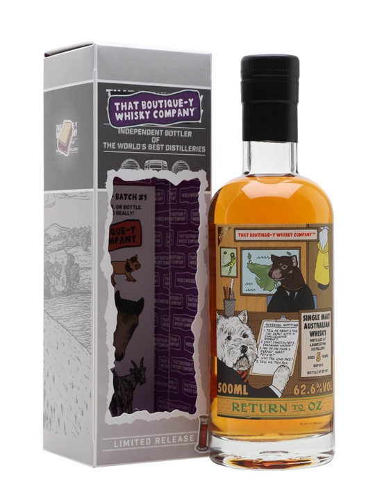 Launceston 5 Year Old / Batch 1 / That Boutique-y Whisky Company Single Whisky - Single Malt Review