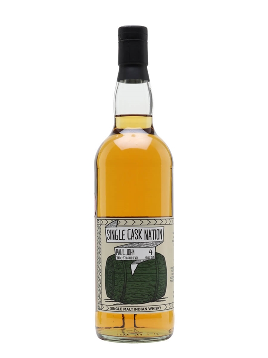 Paul John 2016 / 4 Year Old / Single Cask Nation Indian Whisky - Single Malt Review