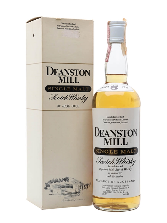 Deanston Mill 5 Year Old / Bot.1980s Highland Whisky - Highland Review