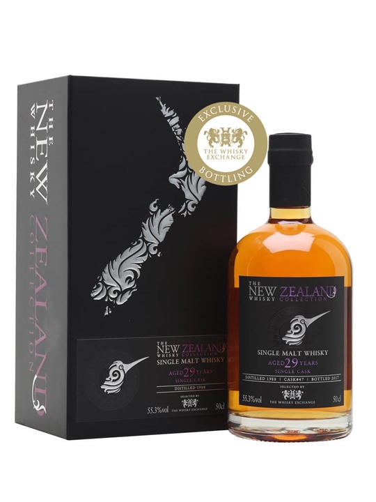 New Zealand 1988 Single Cask / 29 Year Old / Exclusive to The Whisky Exchange New Whisky - Single Malt Review