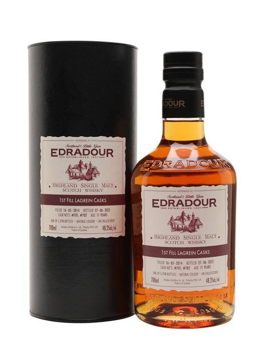 Edradour 2014 / 11 Year Old / Michael Eppan Lagrein Highland Whisky - Single Malt Review