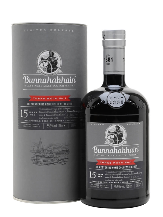 Bunnahabhain 15 Year Old / Turas Math #1 / Westering Home Collection Islay Whisky - Islay Review