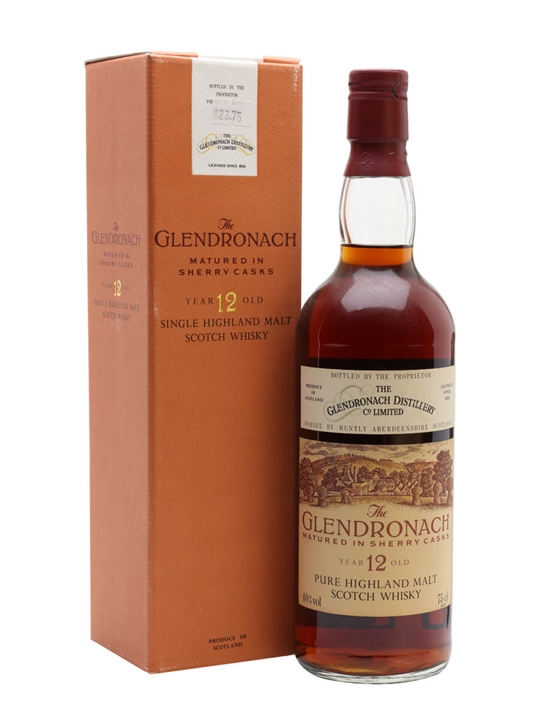 Glendronach 12 Year Old / Sherry Cask / Bot.1980s Highland Whisky - Highland Review