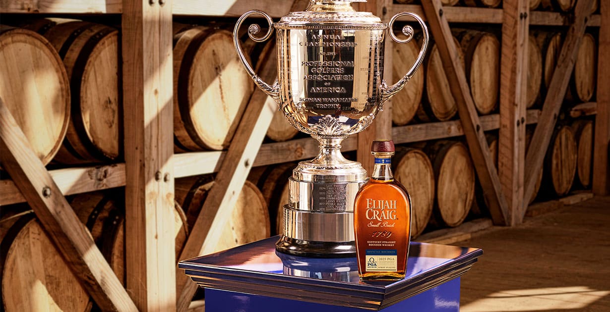 Elijah Craig Named Official Bourbon of 2025 PGA Championship - Bourbon Review