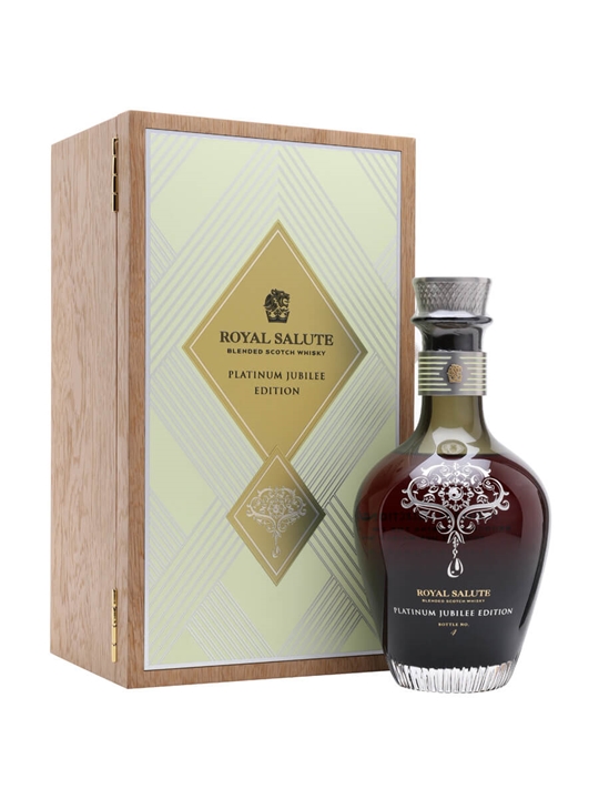 Royal Salute Platinum Jubilee / Richmond Brooch (Yellow) Blended Whisky - Blended Review