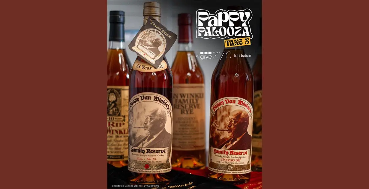 Give 270 Pappy Palooza Charity Raffle Returns - American Review