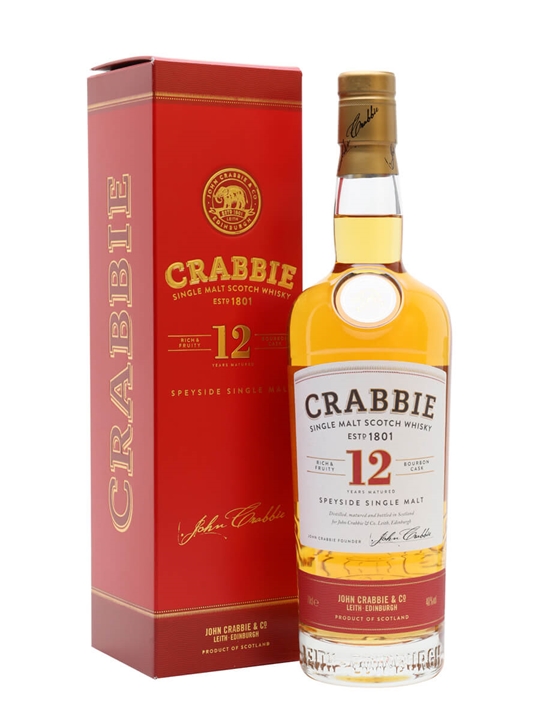 Crabbie 12 Year Old Speyside Single Malt Scotch Whisky - Single Malt Review