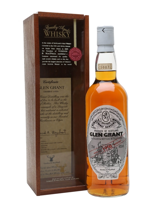 Glen Grant 1950 / 57 Year Old / Gordon & MacPhail Speyside Whisky - Speyside Review