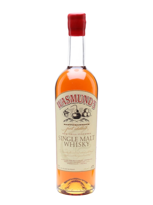 Wasmund's Single Malt Whisky American Single Malt Whiskey - Single Malt Review