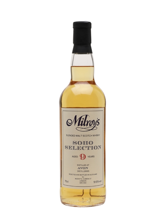 Avon 2016 / 9 Year Old / Milroy's Soho Selection Speyside Whisky - Blended Malt Review