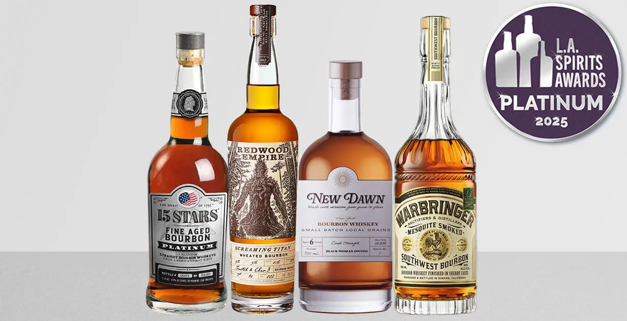 4 Platinum Medal-Winning Small Batch Bourbons From The LA Spirits Awards 2025 - Bourbon Review