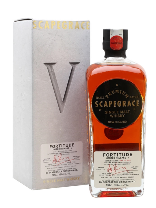 Scapegrace Fortitude New Zealand Single Malt Whisky - Single Malt Review