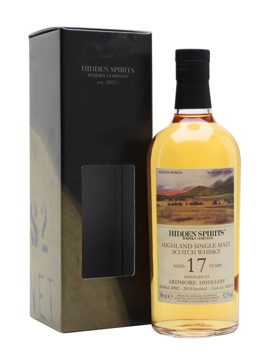 Ardmore 2002 / 17 Year Old / Hidden Spirits Highland Whisky - Single Malt Review