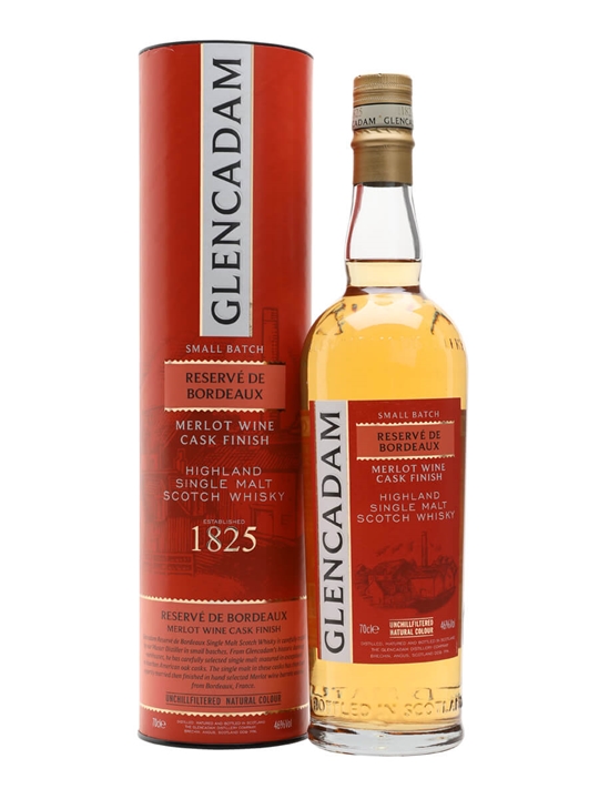 Glencadam Merlot Wine Cask Finish Highland Single Malt Scotch Whisky - Single Malt Review